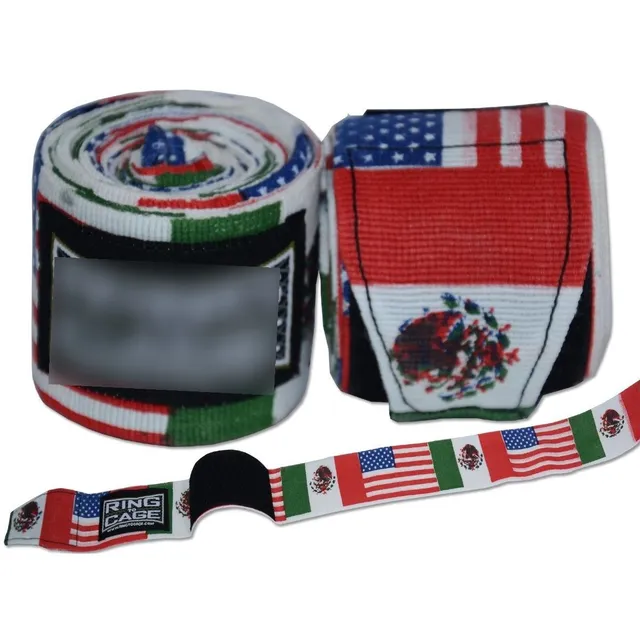 Mexico-usa Reproducido Handwraps Mexicano Stretchable