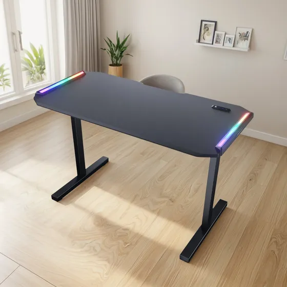 Escritorio Gamer Cougar Deimus Rgb Ergonomico Amplio Usb