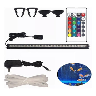 Lámpara Para Acuarios Pecera Luces Impermeable 38cm 16 Color Lámpara Para Acuarios Pecera Luces Impermeable 38cm 16 Color