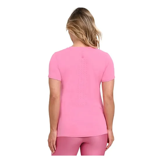 Remera Under Armour Ua Laser Ss Rosa Mujer
