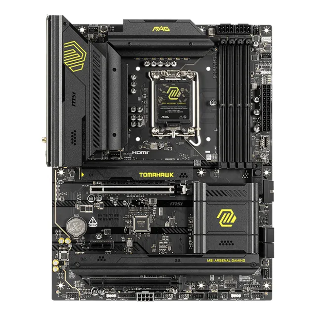 Tarjeta Madre Intel Msi Mag B860 Tomahawk Wifi Lga1851 Ddr5 Pcie 5.0 Boton Flash Bios