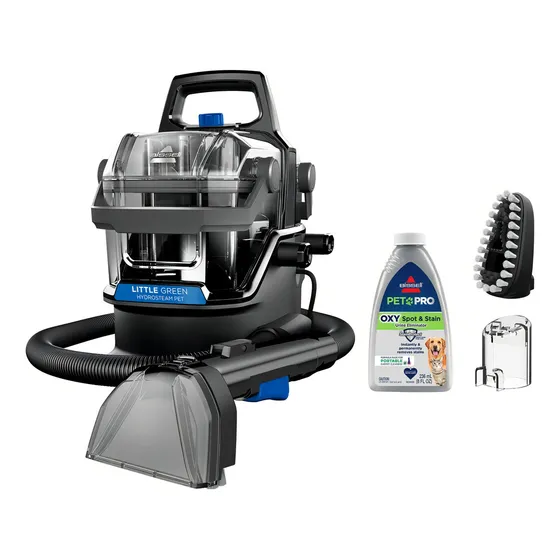 Aspiradora Bissell Hydrosteam 3605p 2 Cepillos Shampu Acceso Color Azul
