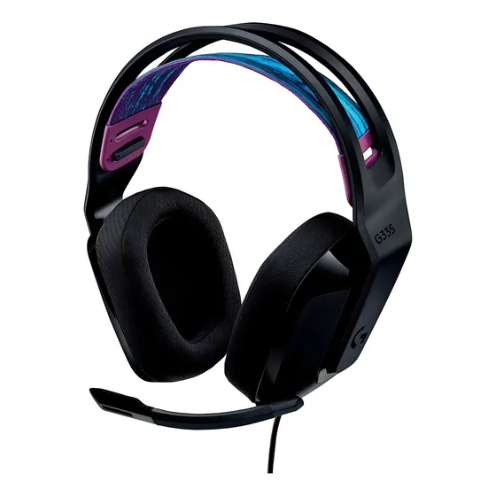 Audífono Gamer Logitech G335 Playstation/pc/celular Color Black