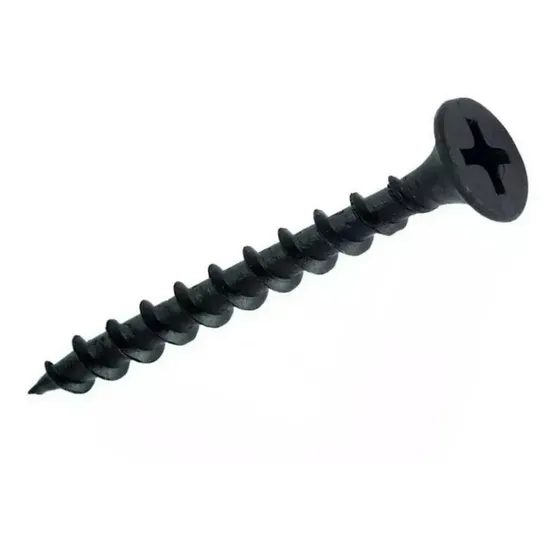Tornillos Drywall 8x3 Negros 100 Unidades