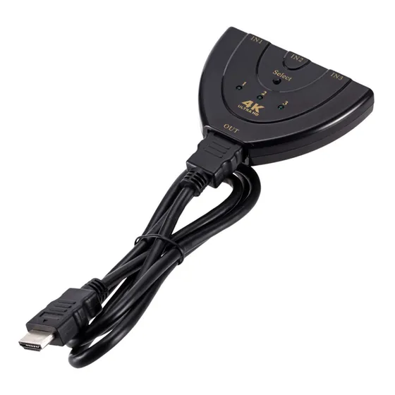 Switch Hdmi 1 X 3 Soporta 4k Y 2k