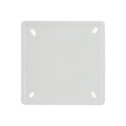 Tapa Ciega Cuadrada 4x4 Blanca Implasven (paquete X 20 Unid)