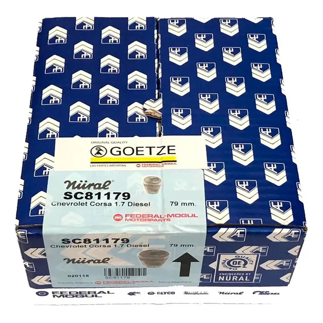Subconjunto Chevrolet Corsa 1.6 8v. Pistones+aros Goetze