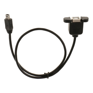 Mini Usb De 5 Pines Macho A Usb 2.0 B Panel De La Impresora Mini Usb De 5 Pines Macho A Usb 2.0 B Panel De La Impresora