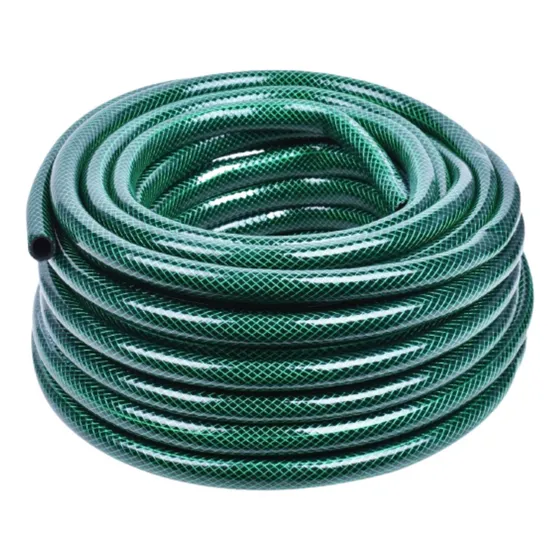 Mangueira Jardim C/ 30m Metros 3/4 X 2,5mm Trançada Cor Verde
