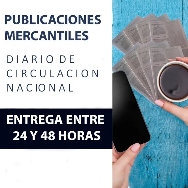 Publicacion Mercantil Firma Personal 5 Periodicos Maracay