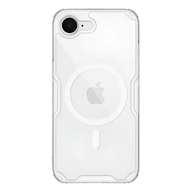 Case Nillkin Para Iphone 16e Nature Pro (mag) Transparente Clear Case Magsafe