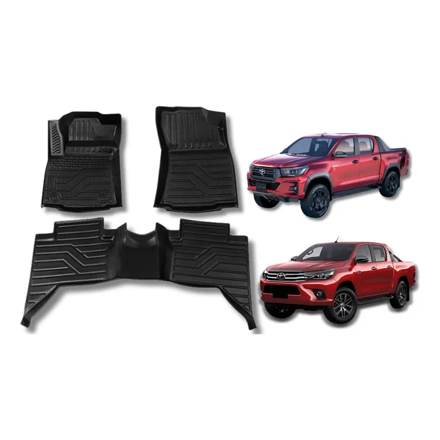 Moqueta Termoformada Para Toyota Hilux 2015-2025 Revo Rocco