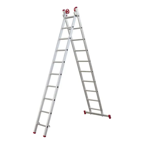 Escalera De Aluminio Colisa Extensible Botafogo 20 Escalones