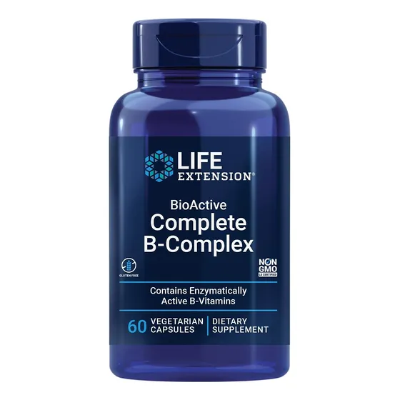Complejo B (methylcobalamin) 60 Capsulas Life Extension
