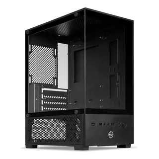 Gabinete Gamer Tgt Legion, Mini-tower, Lateral De Vidro Preto Gabinete Gamer Tgt Legion, Mini-tower, Lateral De Vidro Preto