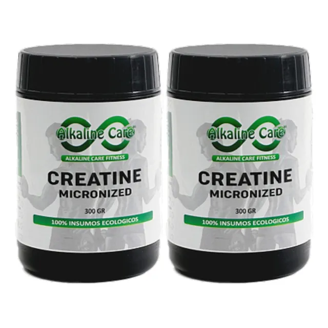 2 Und Creatina Micronizada 300gr (total 600gr)