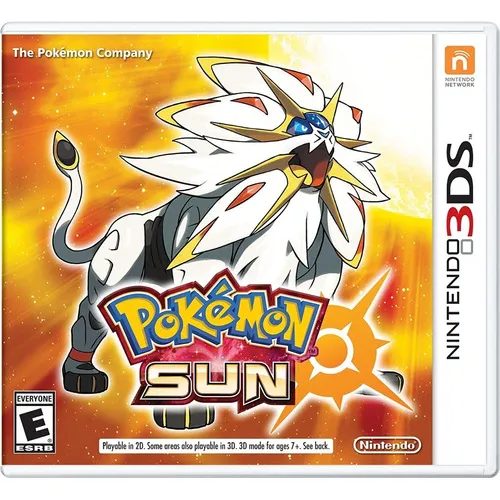 Jogadores de Pokémon Sun Nintendo 3ds 3D