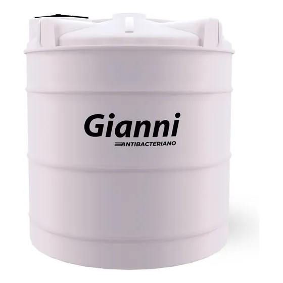Tanque Blanco Gianni Tricapa Antibacteriano De 10.000 Litros