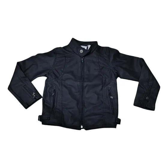 Chaqueta Para Niños Semicuero E Impermeable Importada