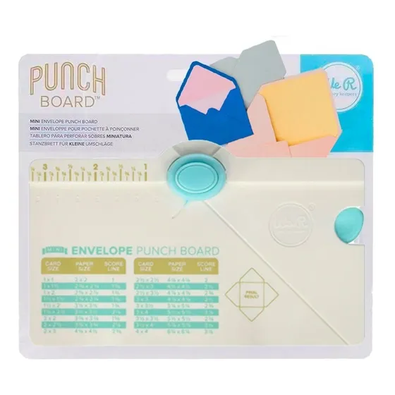 We R Mini Envelope Punch Board |tabla Mini Sobres Tarjetas
