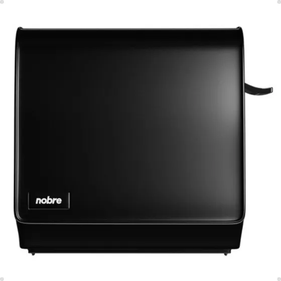 Dispensador de toallas Brave Black Coil con palanca