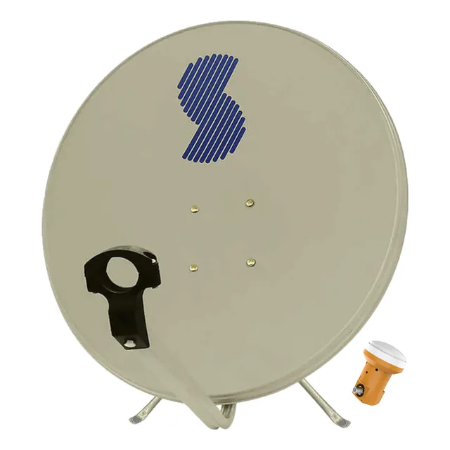 Antena Satelital 60cm + Lnb Hd Claro Movistar Tigo Fta Click