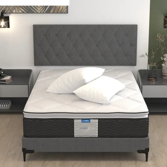 Colchón Matrimonial Restonic Confort Ortopédico+ 2 Almohadas