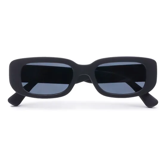 Anteojos Sol Infinit New York Negro Mate Lente Gris Medium