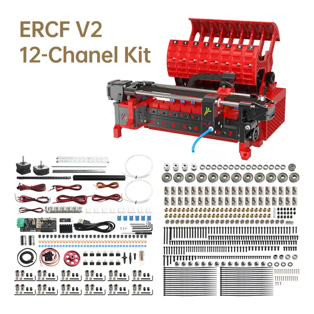 Impresión Multicolor Para Voro Ercf V2 12- Kit Offical Ercf