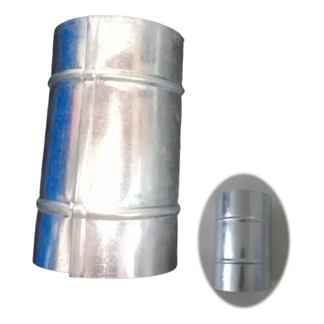 Union 4 Pulgadas Lamina Galvanizada Calibre 24 Para Ductos