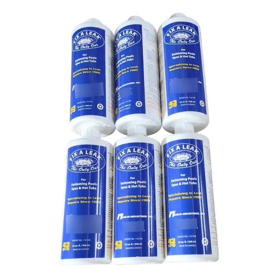 6 Selladores Fugas Para Albercas Y Jacuzzi Fix A Leak 32 Oz