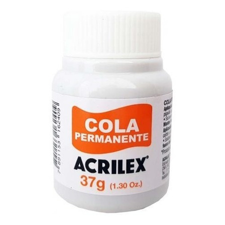 4 Colas Permanente Acrilex - 37g 4 Colas Permanente Acrilex - 37g