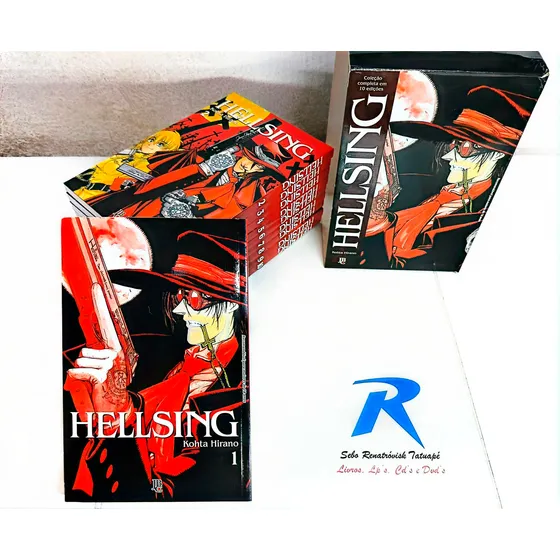 Coleção - Hellsing - 10 Volumes - Editora: Jbc - Kohta Hirano