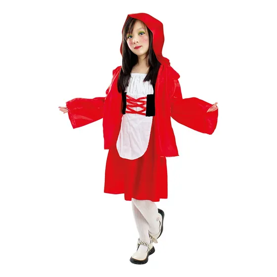 Disfraz Caperucita Roja Niña / Dia Del Libro / Cuentos Infantiles / Fiestas