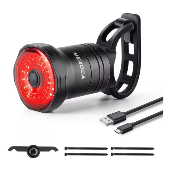 Stop Bicicleta Luz Inteligente Led 33 Hrs Recargable -meroca