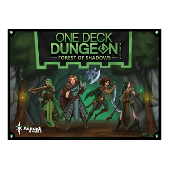 Juego De Mesa Asmadi Games One Deck Dungeon: Forest Of Shado