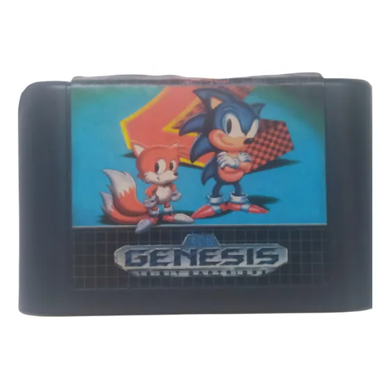 Id 52 Sonic 2 Original Sega Genesis Mega Drive Fita