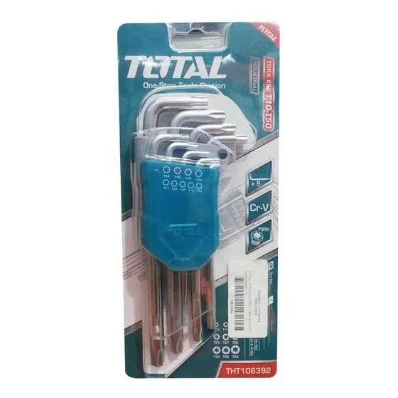Juego De Llaves Torx De 9 Pzas Total