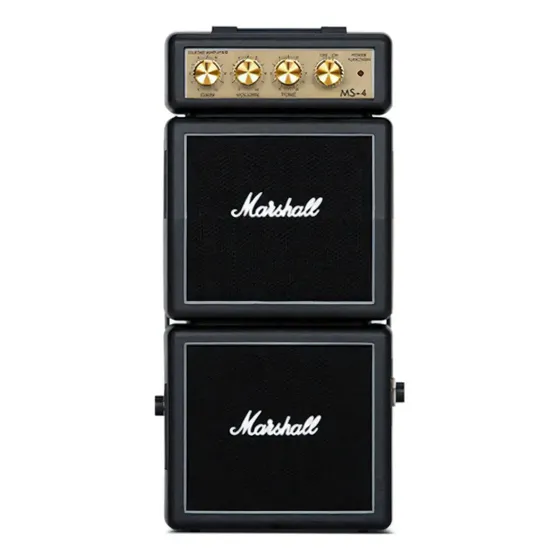 Amplificador Portatil Marshall Micro Amp Ms-4 De 2w Guitarra | Cuotas sin interés