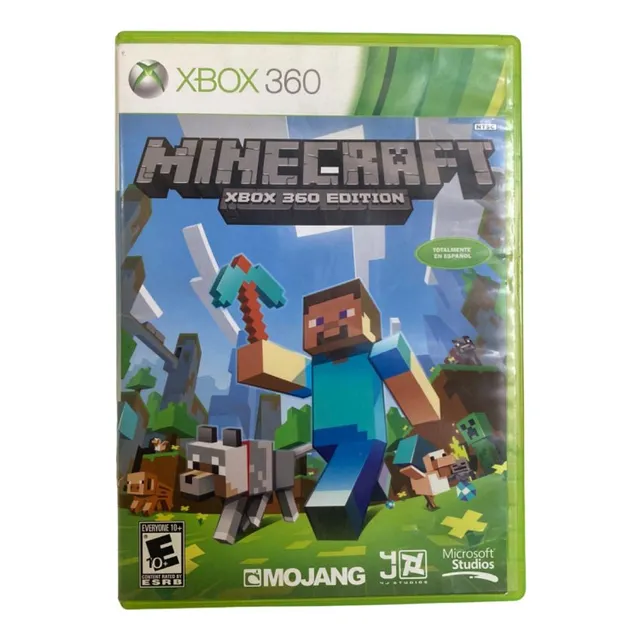 Minecraft Xbox 360 Original Medio Uso (Reacondicionado)