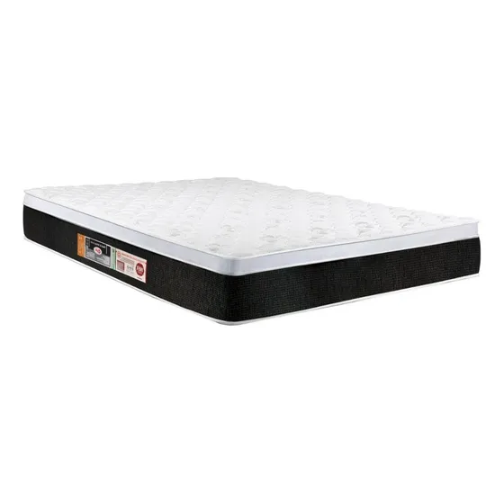 Colchão Viúva Espuma D45 Black White Air Euro Pillow 128x