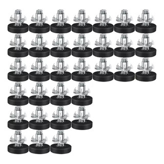 32 Unidades De Niveladores De Muebles Ajustables Con Rosca M 32 Unidades De Niveladores De Muebles Ajustables Con Rosca M