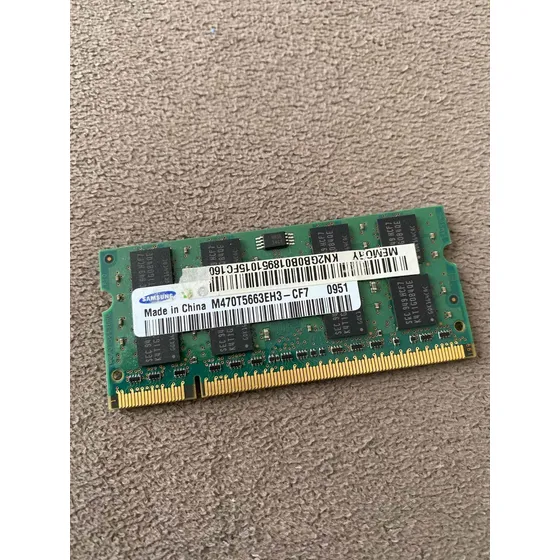 Memória Para Notebook 2gb Ddr2 Samsung Usada