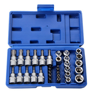 . Juego De 34pcs De Llaves De Vaso E-torx Macho Hembra Con . Juego De 34pcs De Llaves De Vaso E-torx Macho Hembra Con