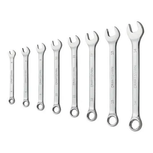Jgo Llaves  Combinadas Mm 8pcs Craftsman