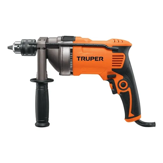 Taladro Rotomartillo 1/2 850 W, Profesional, Truper 14659 Color Gris Frecuencia 60 110V