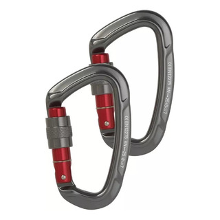 Mosqueton De Escalada 25kn Para Aparejos Cuerdas Con 2pcs Mosqueton De Escalada 25kn Para Aparejos Cuerdas Con 2pcs