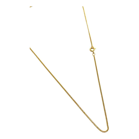 Cadena De Oro Laminado 18k Para Dijes Cadenita Hombre Mujer
