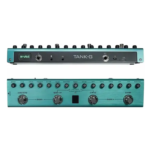 Pedal Baixo Aguilar Tone Hammer Preamp / Direct Box - Cor Verde
