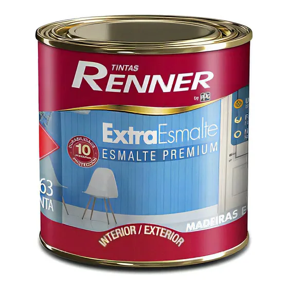 Tinta Esmalte Extra Brilhante 225ml Renner Cor Conhaque